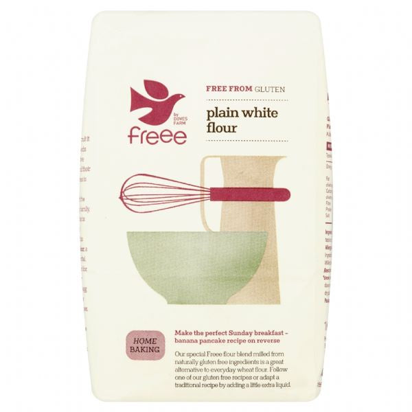 Doves FREEE Gluten Free Plain White Flour 1kg