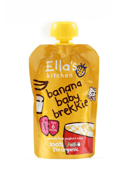 Ella's Kitchen Baby Brekkie Banana 100G