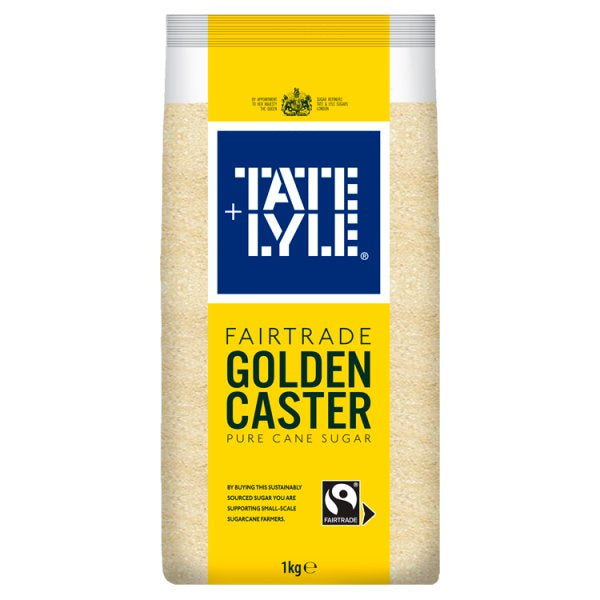 T & Lyle Fairtrade Golden Caster Sugar 1KG