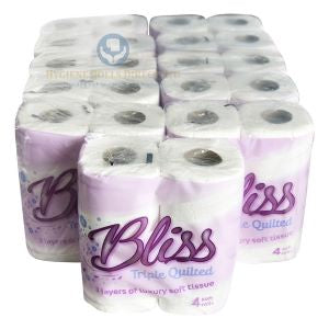 Bliss 3ply Toilet Tissue x (10x4)