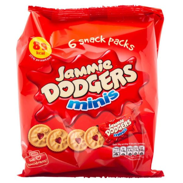 Jammie Dodgers Minis 6s