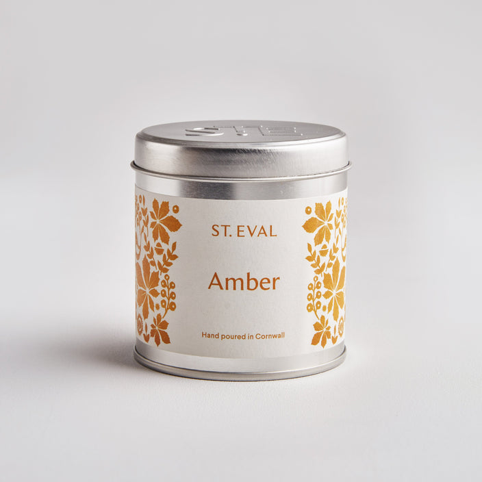 St Eval Tin Folk Amber