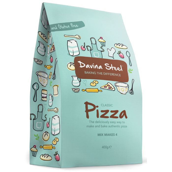 Davina Steel Gluten Free Pizza Mix