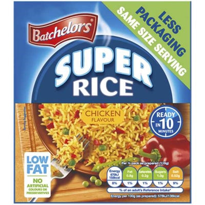 BULK Batchelors Super Rice Chicken 90g x11