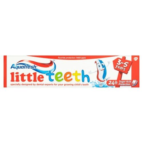 Aquafresh Toothpaste Little Teeth 3-5 years 50ml.