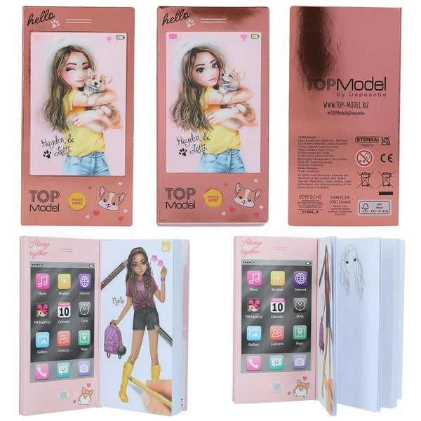 TopModel Mini Mobile Colouring Book with sound